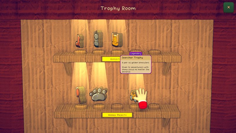 Trophy room collection